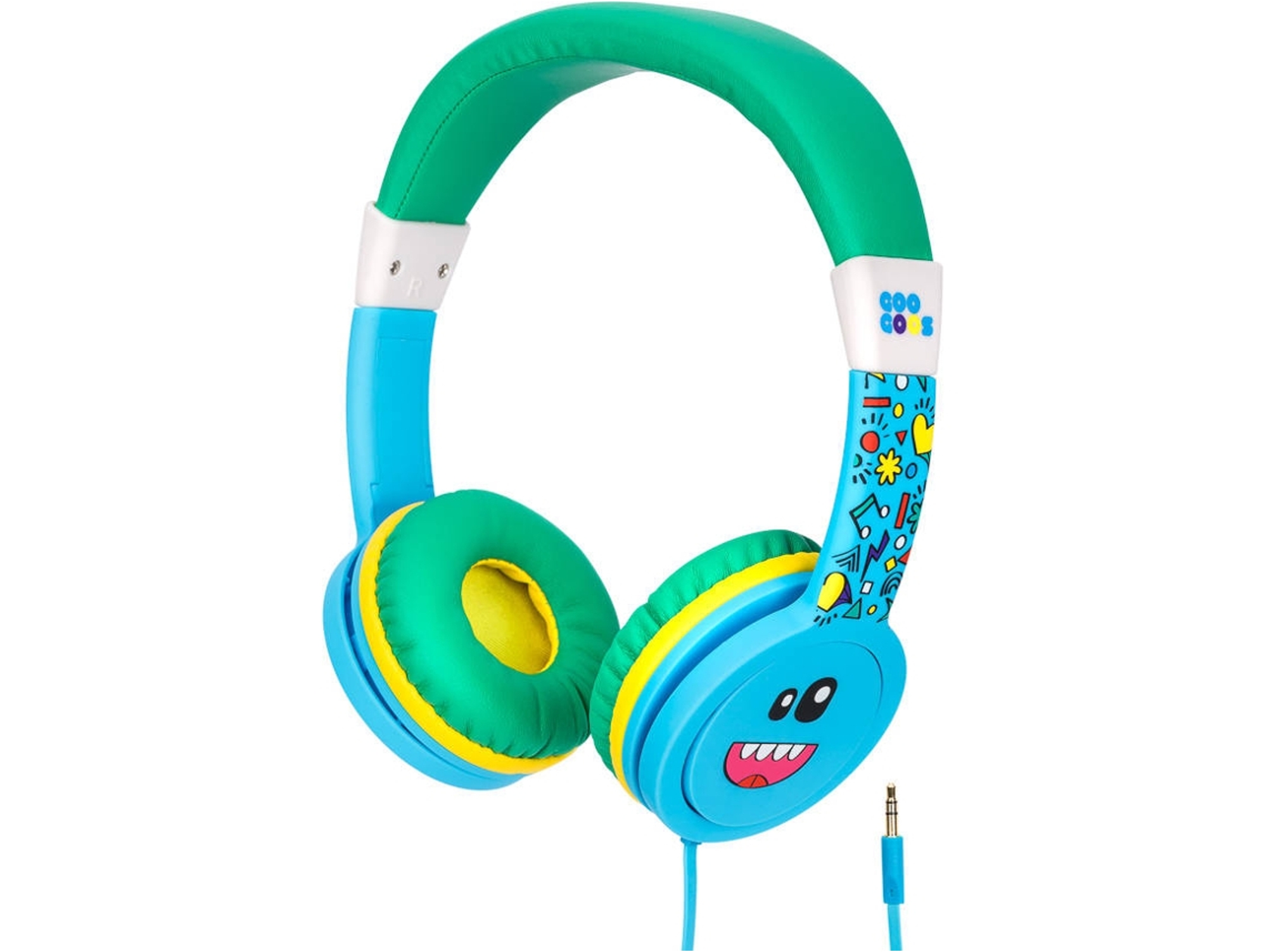 Auriculares con Cable GOODIS Googoos Azul (On Ear - Azul)