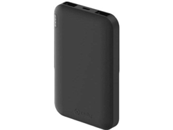 Powerbank CELLY Energy (5000 mAh - 2 USB - 1 MicroUSB - Negro)