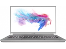 Portátil Gaming MSI P75 Creator 9SE-1211ES (17.3'' - Intel Core i7-9750H - RAM: 32 GB - 1 TB SSD - NVIDIA GeForce RTX 2070)