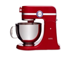Amasadora con Bol AEG KM4000 (4 accesorios - 1000 W - Bol: 4.8 L)