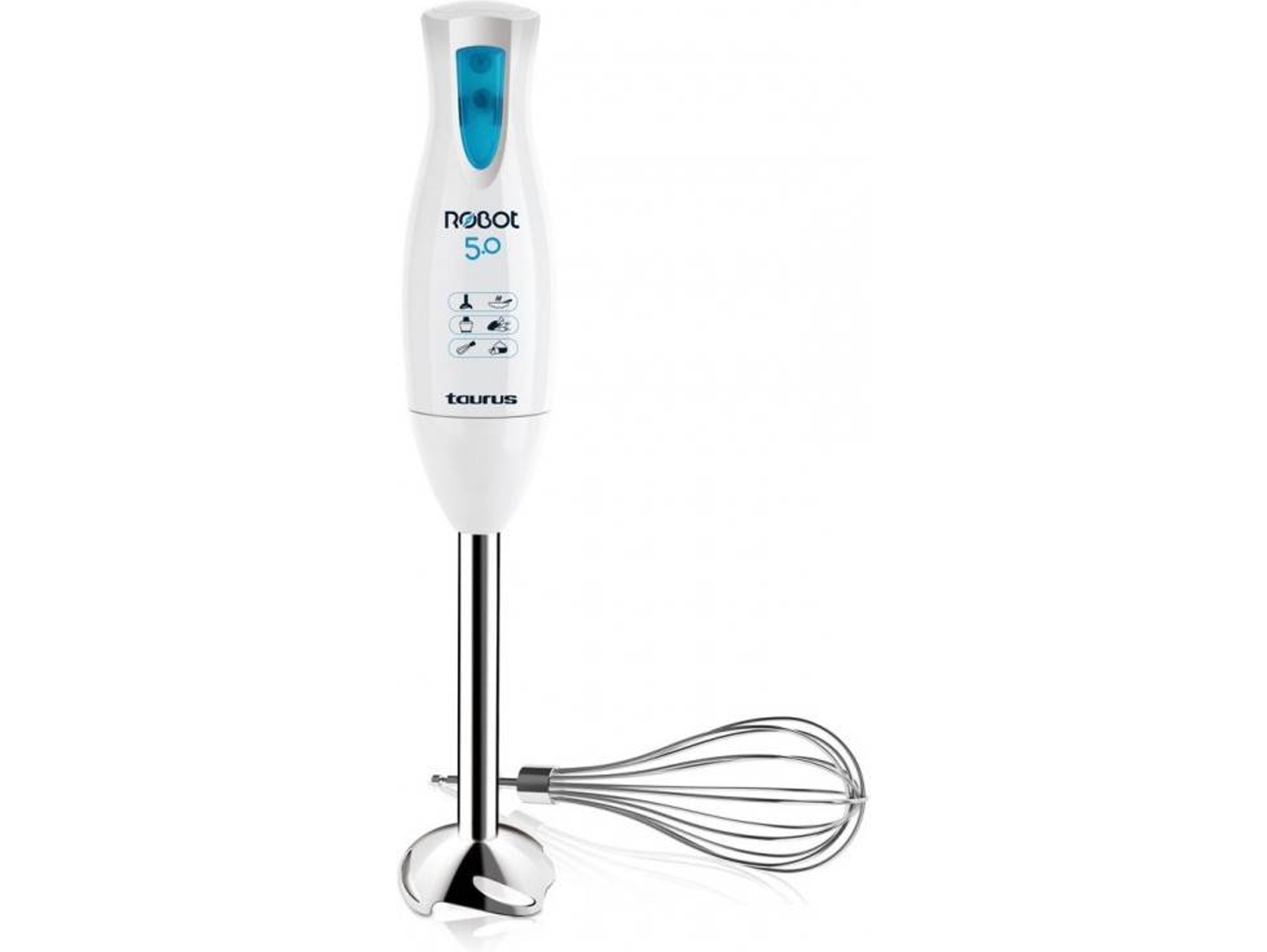 Batidora de Mano + Accesorios TAURUS Robot 5.0 Plus (300 W - Plata)