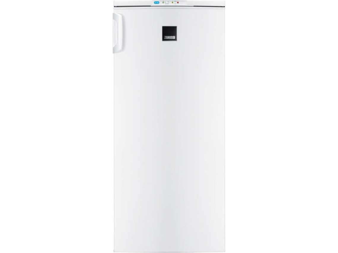 Congelador Vertical ZANUSSI ZUAN19FW (Estático - 125 cm - 187 L - Blanco)