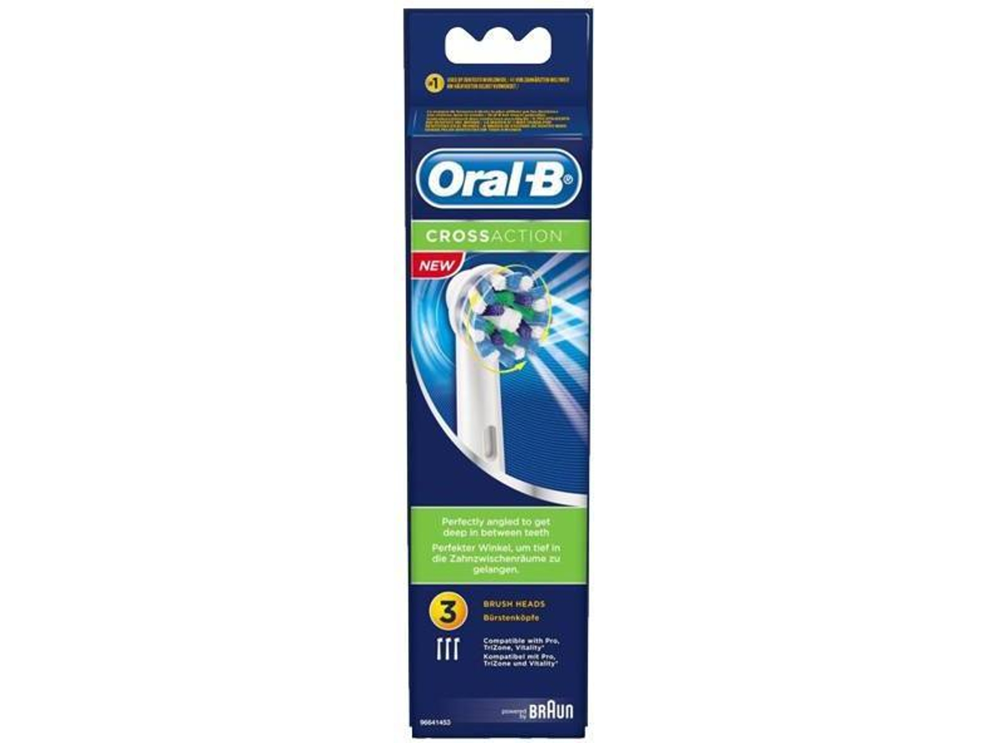 Recambio Cepillo ORAL B Cross Action EB50-3 (3 Un)