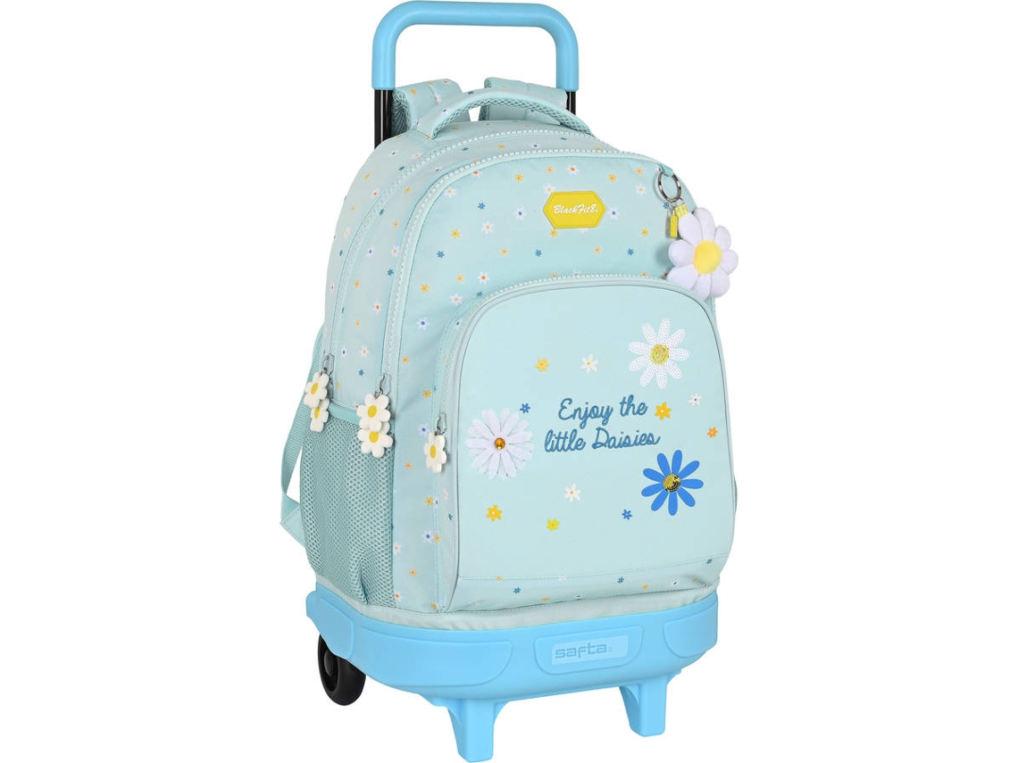 Trolley BLACKFIT8 Daisies (33 x 45 x 22 - Azul)