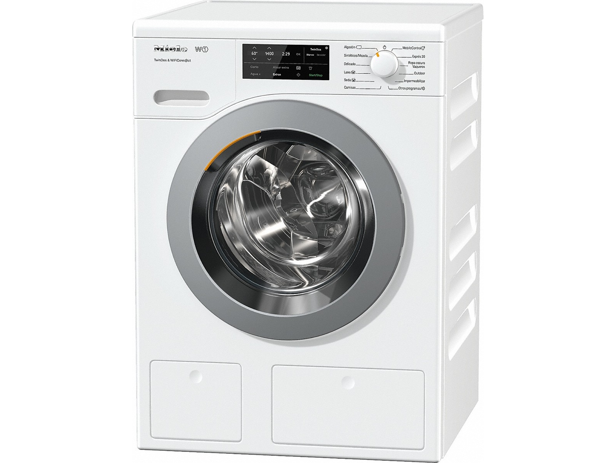 Lavadora MIELE WCE 660 LW TDOS (8 kg - 1400 rpm - Blanco)
