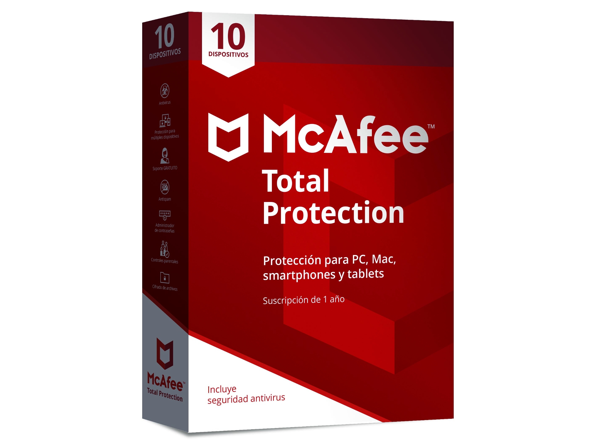 McAfee Total Protection 18 (10 Dispositivos - AM)