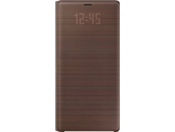 Funda SAMSUNG Galaxy Note 9 LED View MarrÃ³n