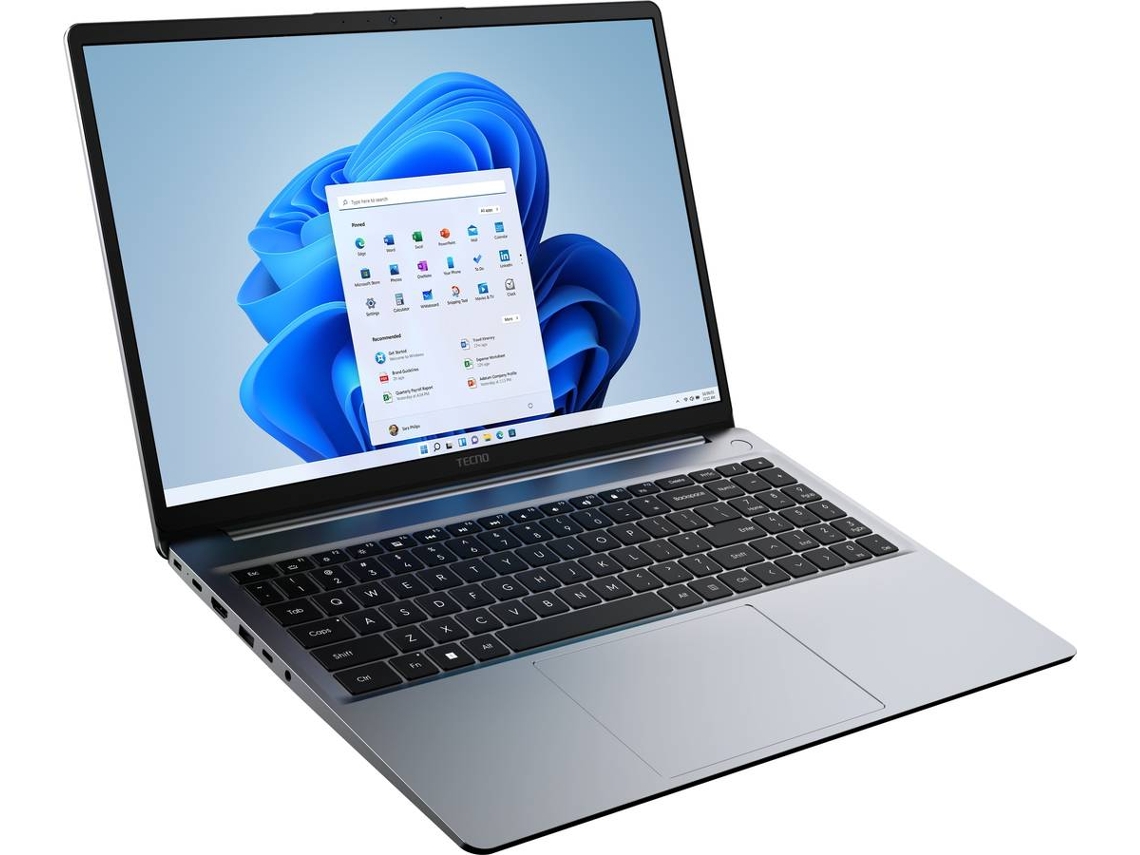 Portátil TECNO Megabook K16S (16'' - AMD Ryzen 5 7430U - RAM: 16 GB - 512 GB - AMD Radeon Graphics)