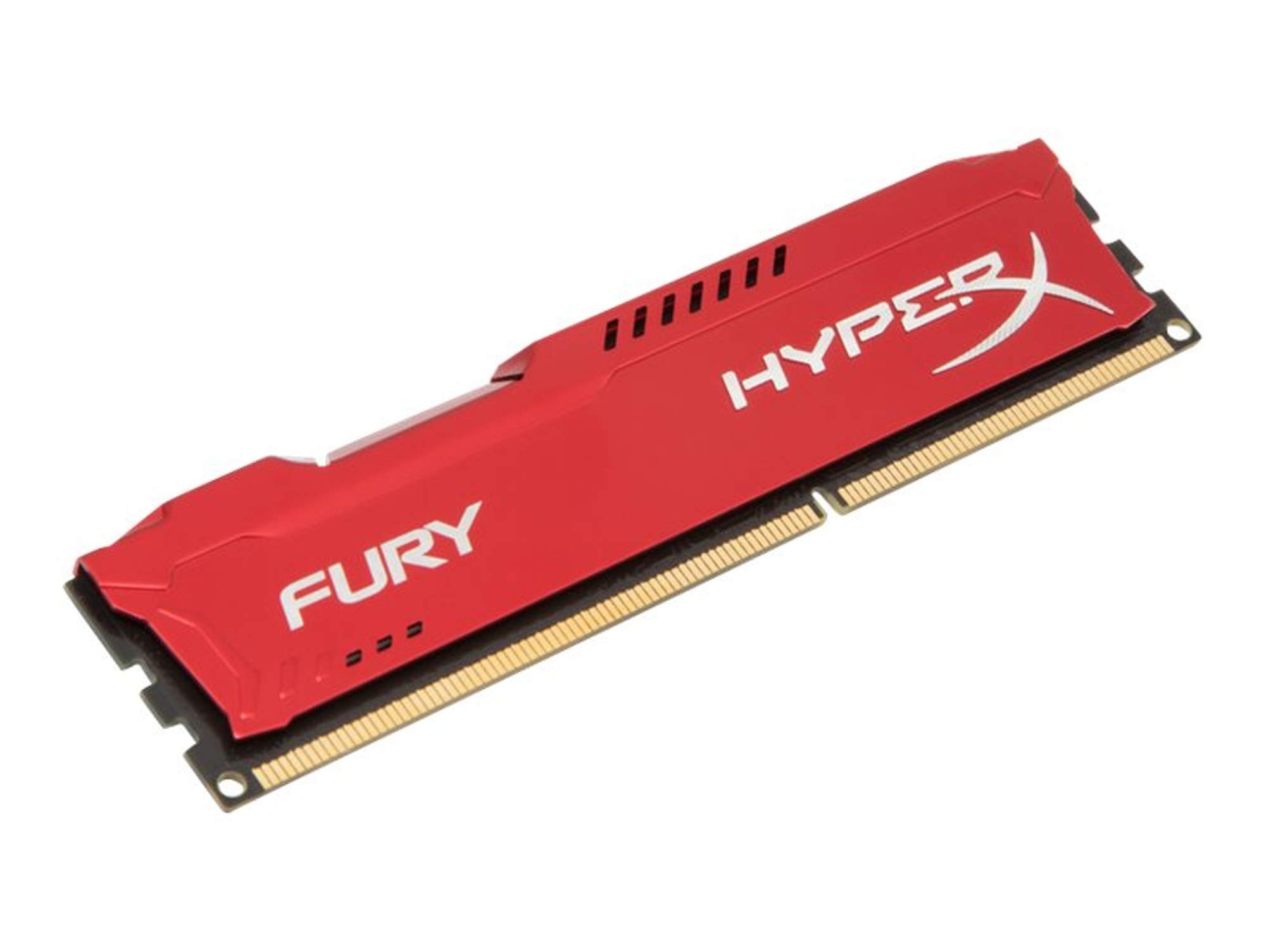 Memoria RAM DDR3 HYPERX Fury (1 x 8 GB - 1600 MHz - CL 10 - Rojo)