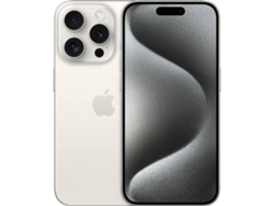 iPhone 15 Pro APPLE (6.1'' - 128 GB - Blanco Titanium)
