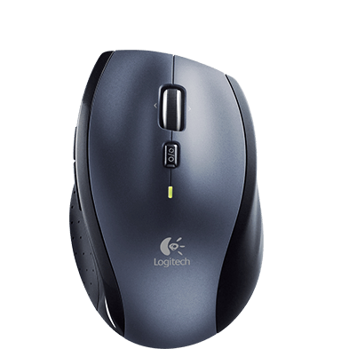 Ratón LOGITECH M705 (Inalámbrico - Regular - 1000 dpi - Plata)