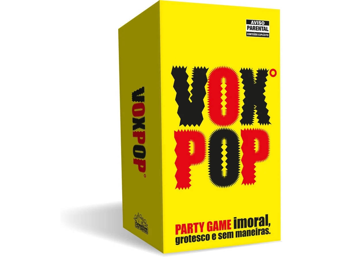 Juego de Mesa CREATIVE TOYS Vox Pop (Edad Mínima: 18 años - Portugués)