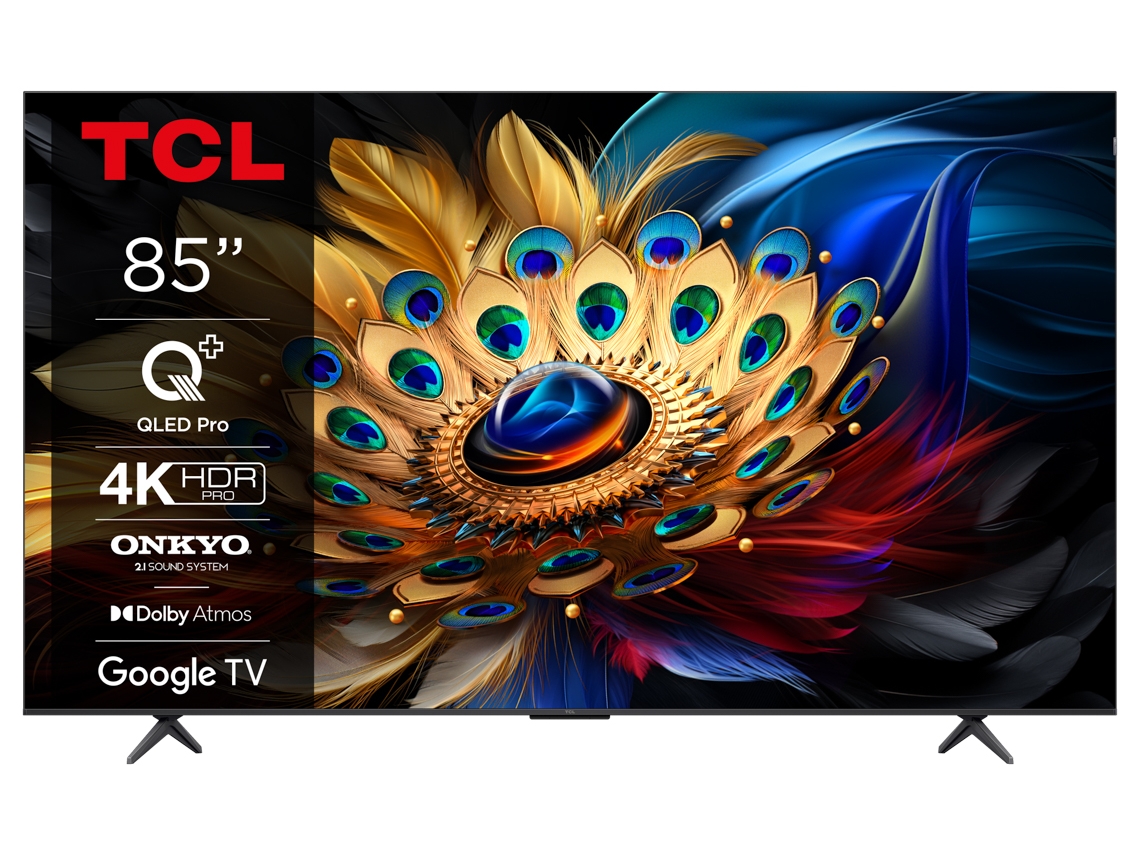 TV TCL 85C655 (QLED - 85'' - 216 cm - 4K Ultra HD - Smart TV)