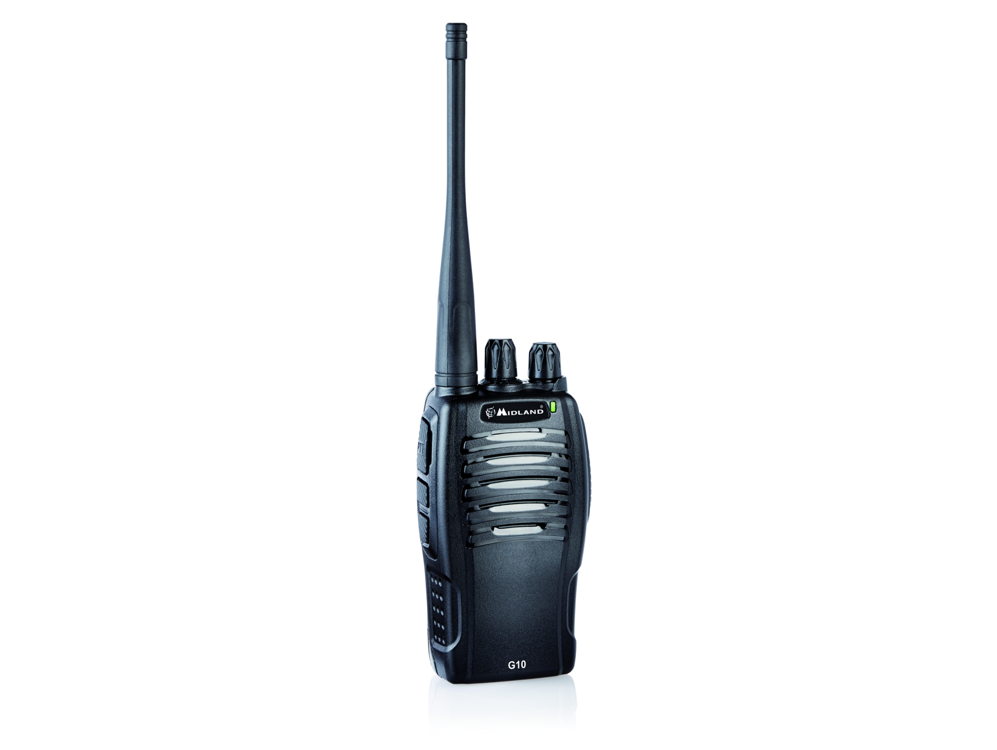Walkie-talkie MIDLAND G10 (8 Canales - 12 Km - Hasta 12h de autonomía - Negro)