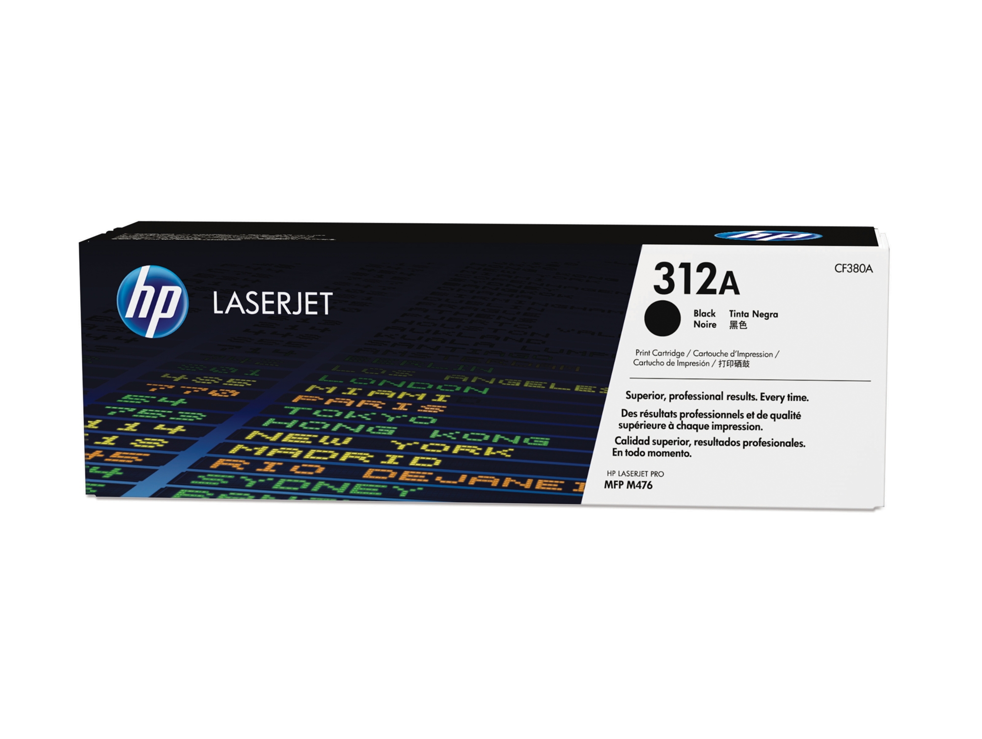 Cartucho de tóner Original HP 312A Negro para HP Color LaserJet Pro MFP M476dn , M476dw , M476nw