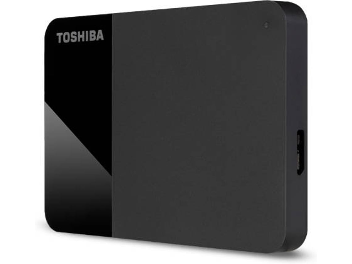 Disco Externo HDD TOSHIBA Canvio Ready (1 TB - Micro-USB B 3.2 Gen 1 - Negro)