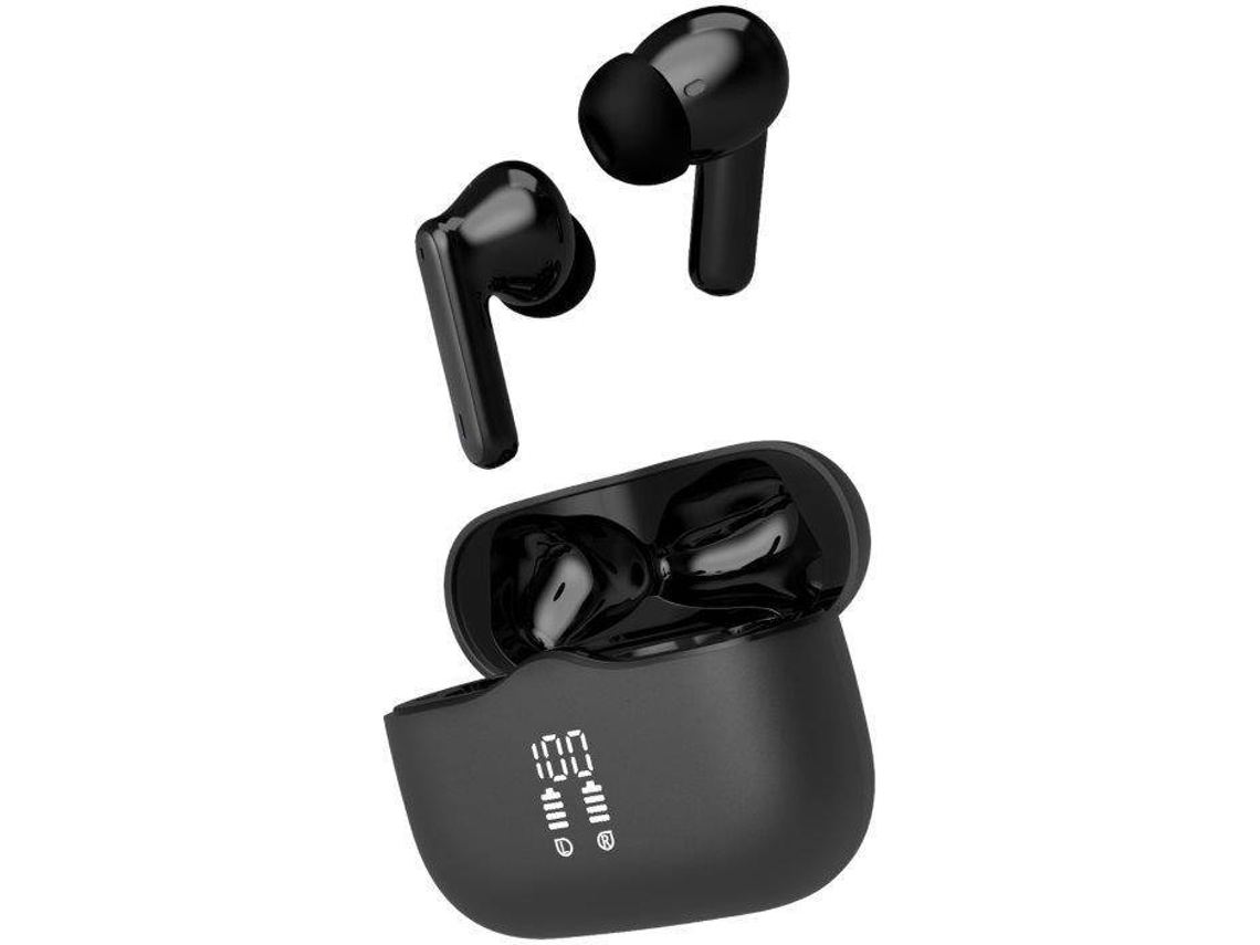 Auriculares Bluetooth True Wireless TNB  ONYX (In Ear - Noise Cancelling - Micrófono - Negro)