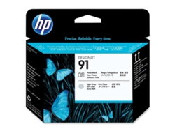 Cabezal de Impresión Original HP 91 Negro Foto y Gris Claro C9463A  para DesignJet Z6100, Z6100ps