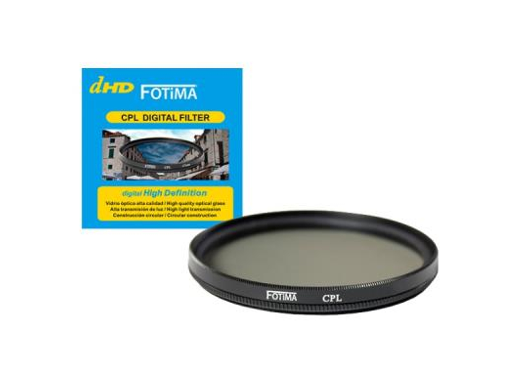 Filtro polarizador Circular FOTIMA 77 mm