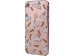 Carcasa iPhone 6, 6s, 7, 7 Plus, 8 Plus KUNFT Bunnies Transparente