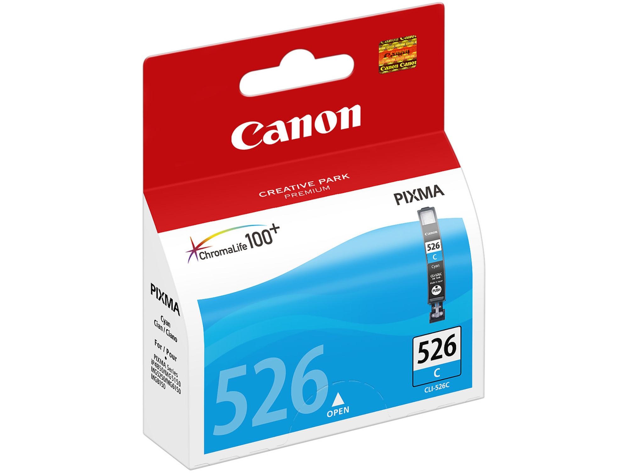 Tinta Original CANON CLI-526C Cian
