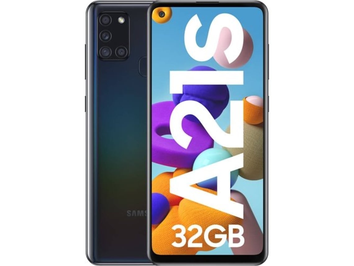 Smartphone SAMSUNG Galaxy A21s (6.55'' - 3 GB - 32 GB - Negro)