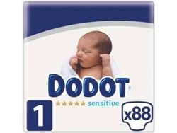 Pañales DODOT SENSITIVE T1 88