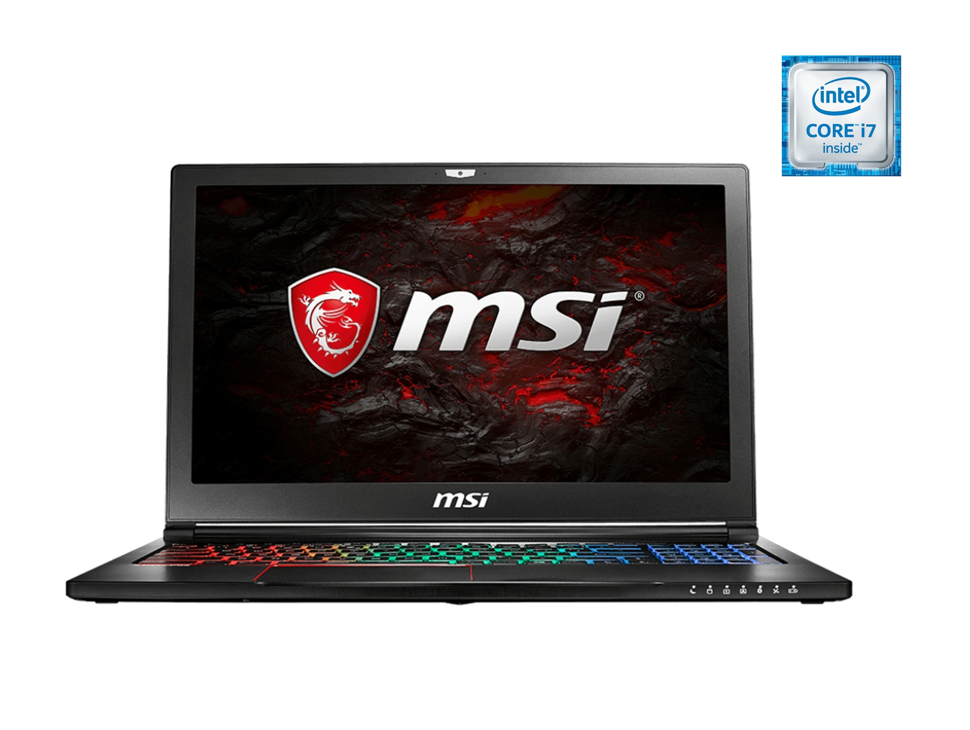 Portátil Gaming MSI GS63VR 7RF-634 (Intel Core i7-7700HQ - NVIDIA GeForce GTX 1060 - RAM: 16 GB - 1 TB HDD + 256 GB SSD - 15.6'')