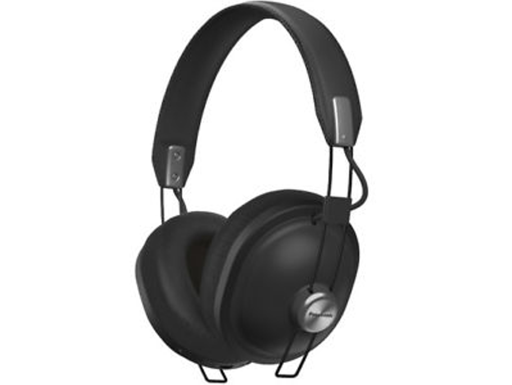 Auriculares Bluetooth PANASONIC Retro RP-HTX80BE (Over ear - Micrófono - Atiende llamadas - Negro)