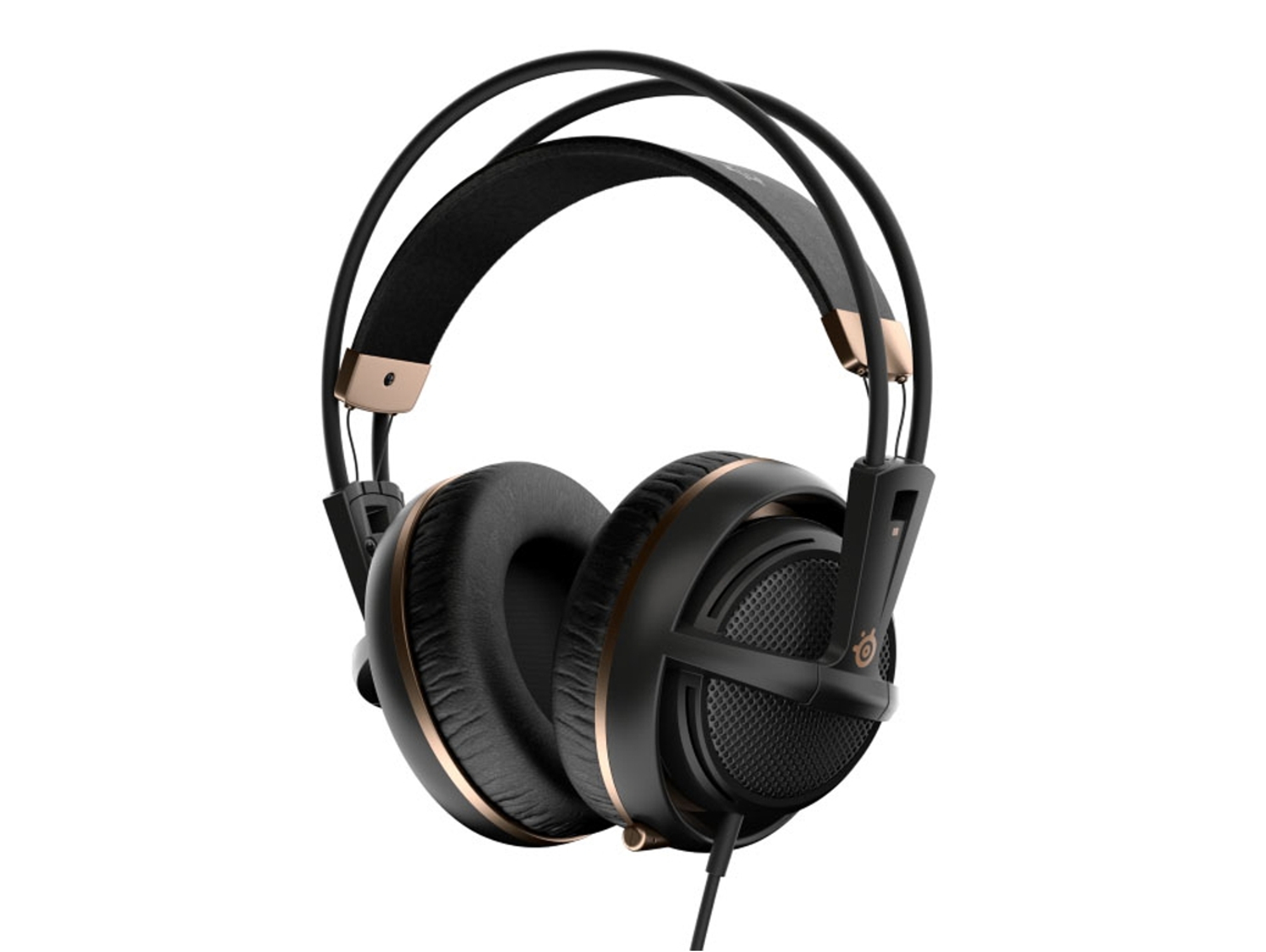 Auriculares Gaming STEELSERIES Siberia 200 (On ear - Microfone - Negro y Amarillo)