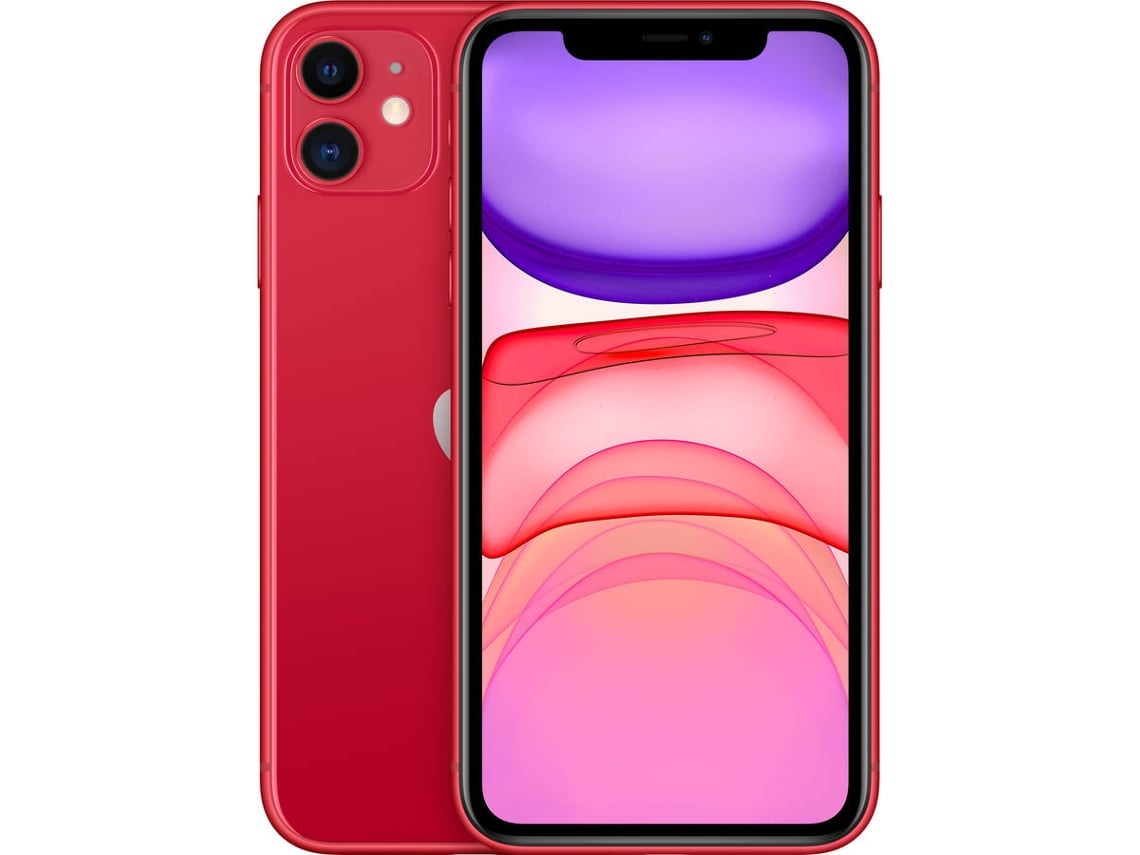 iPhone 11 APPLE (6.1'' - 64 GB - Rojo)