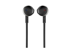 Auriculares con Cable JBL T 205 (In Ear - Micrófono - Negro)