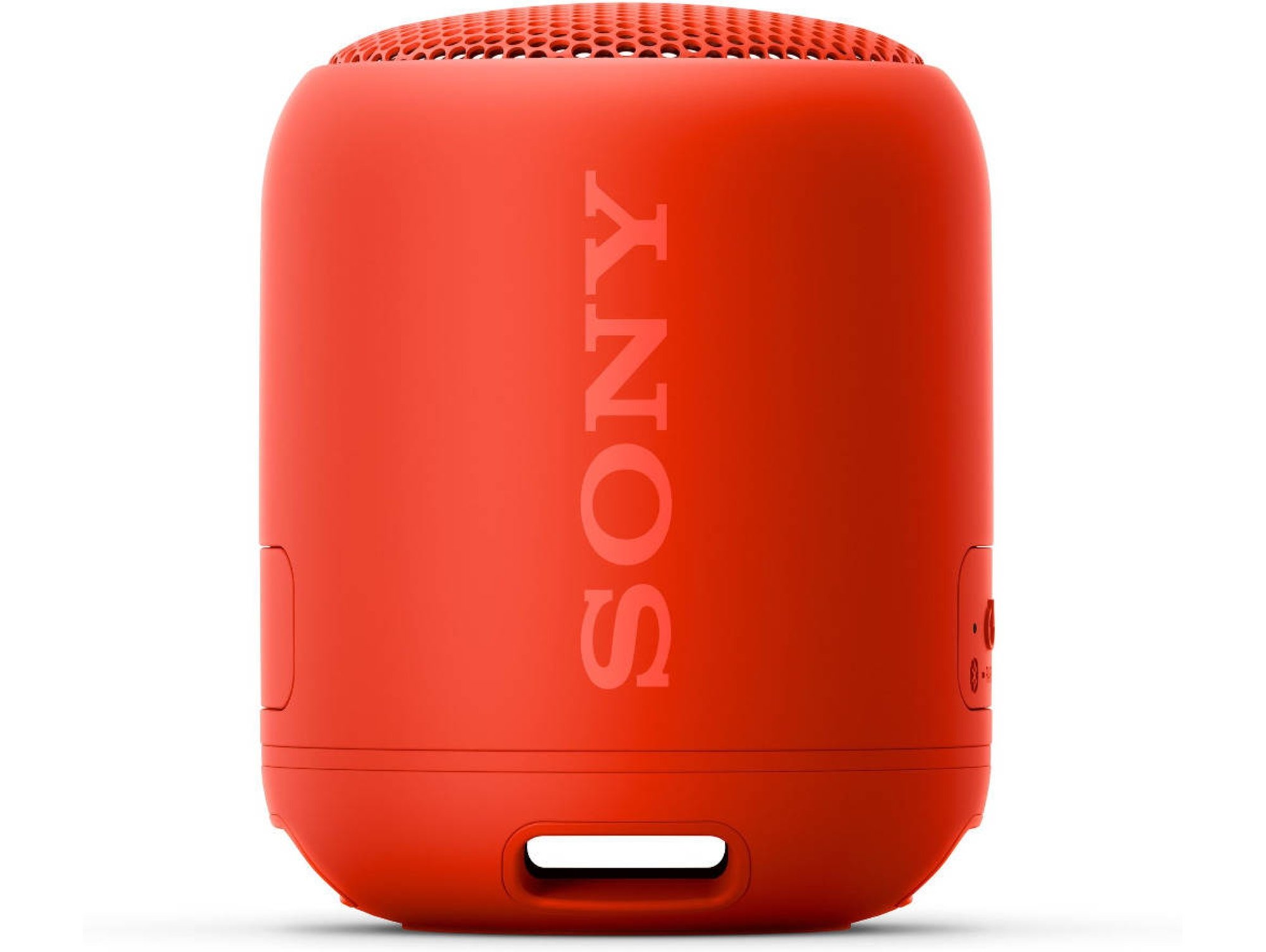 Altavoz Bluetooth SONY XB12 (Rojo - Autonomía: Hasta 16 Horas - Alcance: 10 m)