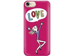 Carcasa iPhone 7, 8 SOLEDAD BRAVI Love Rosa