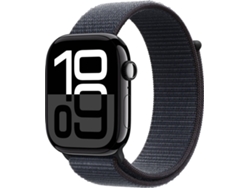 APPLE Watch Series 10 GPS+Cellular 46 mm Aluminio Negro Azabache con Correa Loop Deportiva Tinto