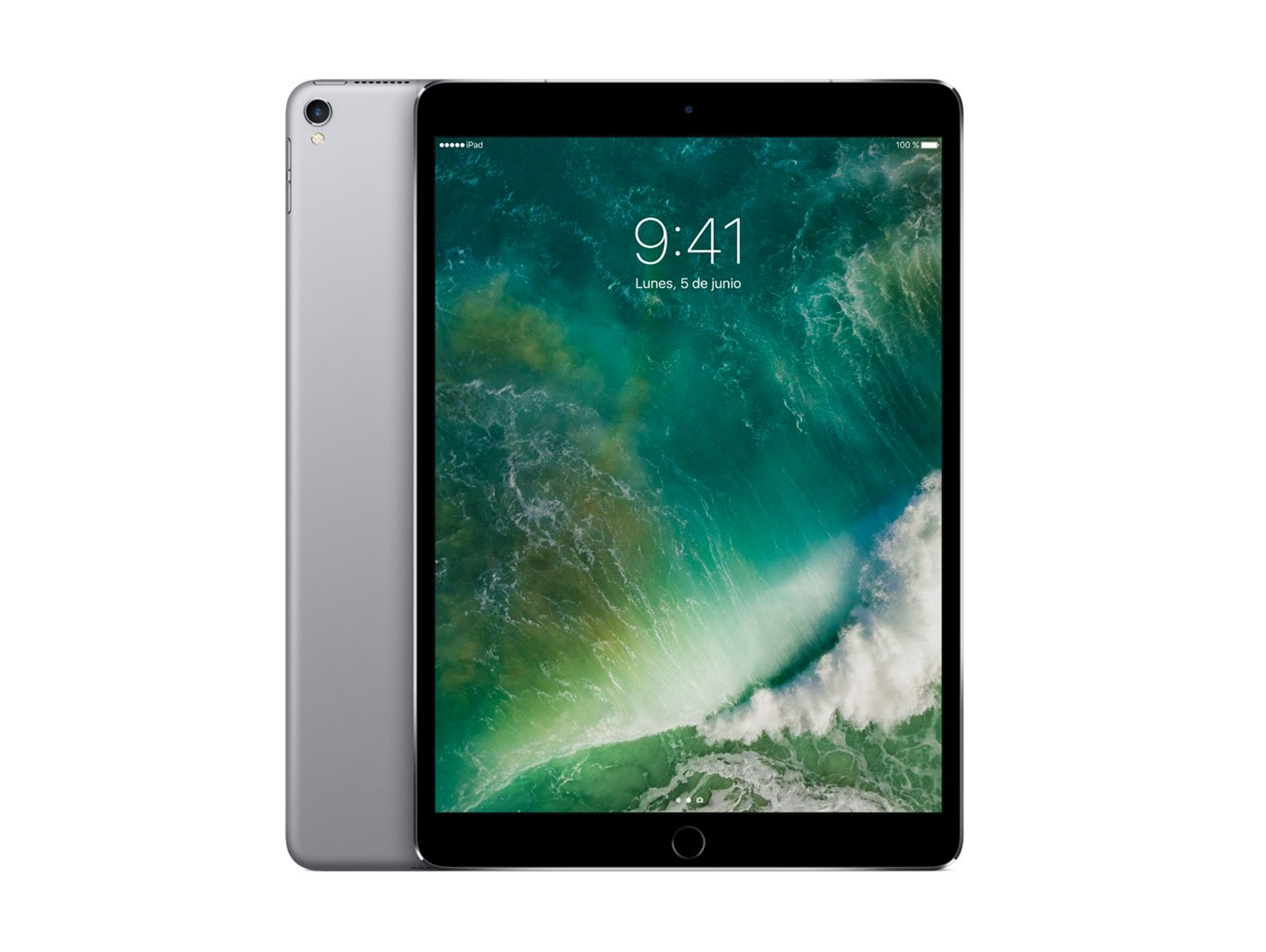 iPad Pro APPLE (10.5'' - 64 GB - Wi-Fi+Cellular - Gris Espacial)
