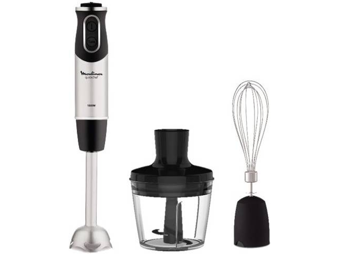 Batidora de Mano Accesorios MOULINEX DD655810 1000 W Negro e Inox Worten Canarias