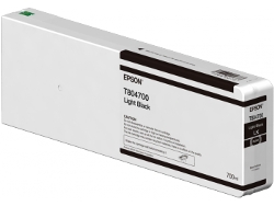 Cartucho de tinta original EPSON 700 ml, Gris, C13T804700, T8047