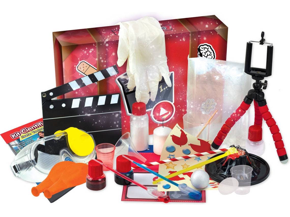 Kit de Ciencias SCIENCE4YOU Be a Youtuber (Edad mínima: 8 años)