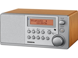 Radio Portátil SANGEAN DDR-31BT Nogal (Caja Abierta - Digital - DAB+ / FM - Bluetooth)
