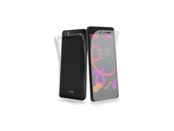 Carcasa y protector de pantalla SBS Aero BQ Aquaris M5 transparente