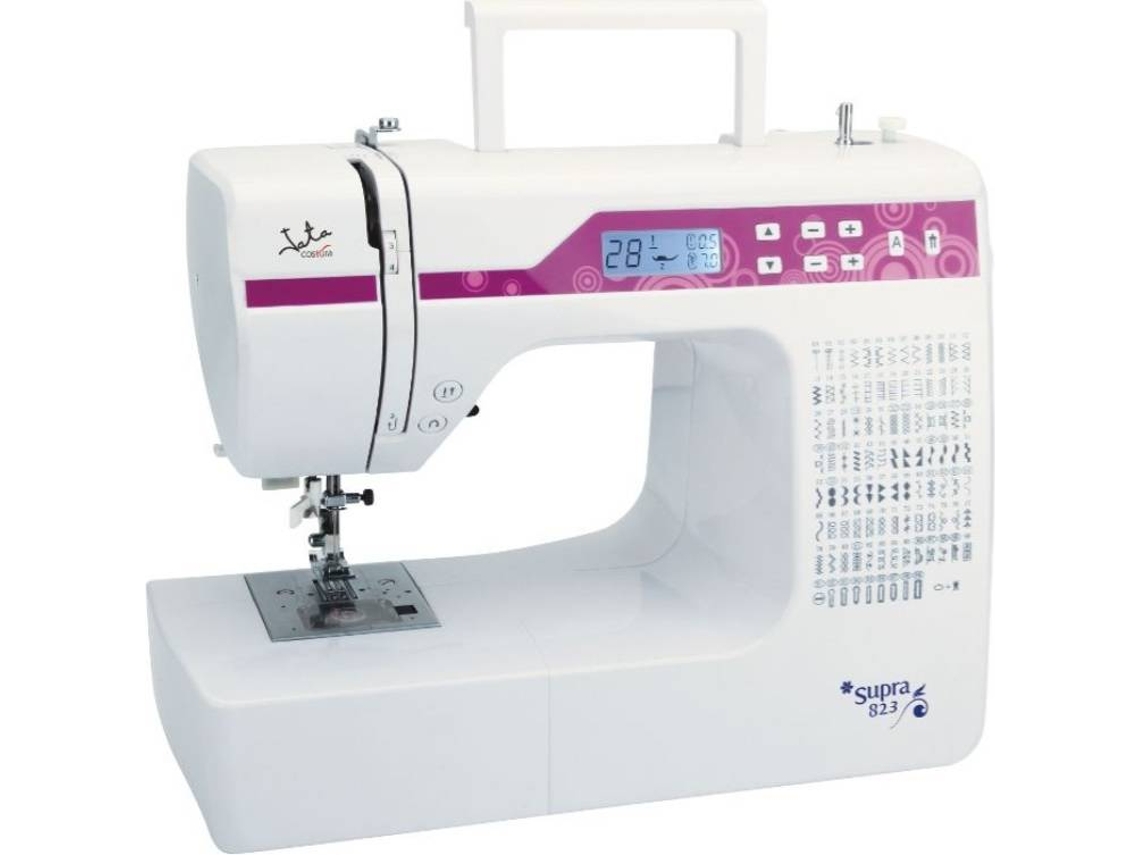 Máquina de Coser + Plancha de Vapor Vertical JATA MC823+JEPL7000 (200 puntadas)