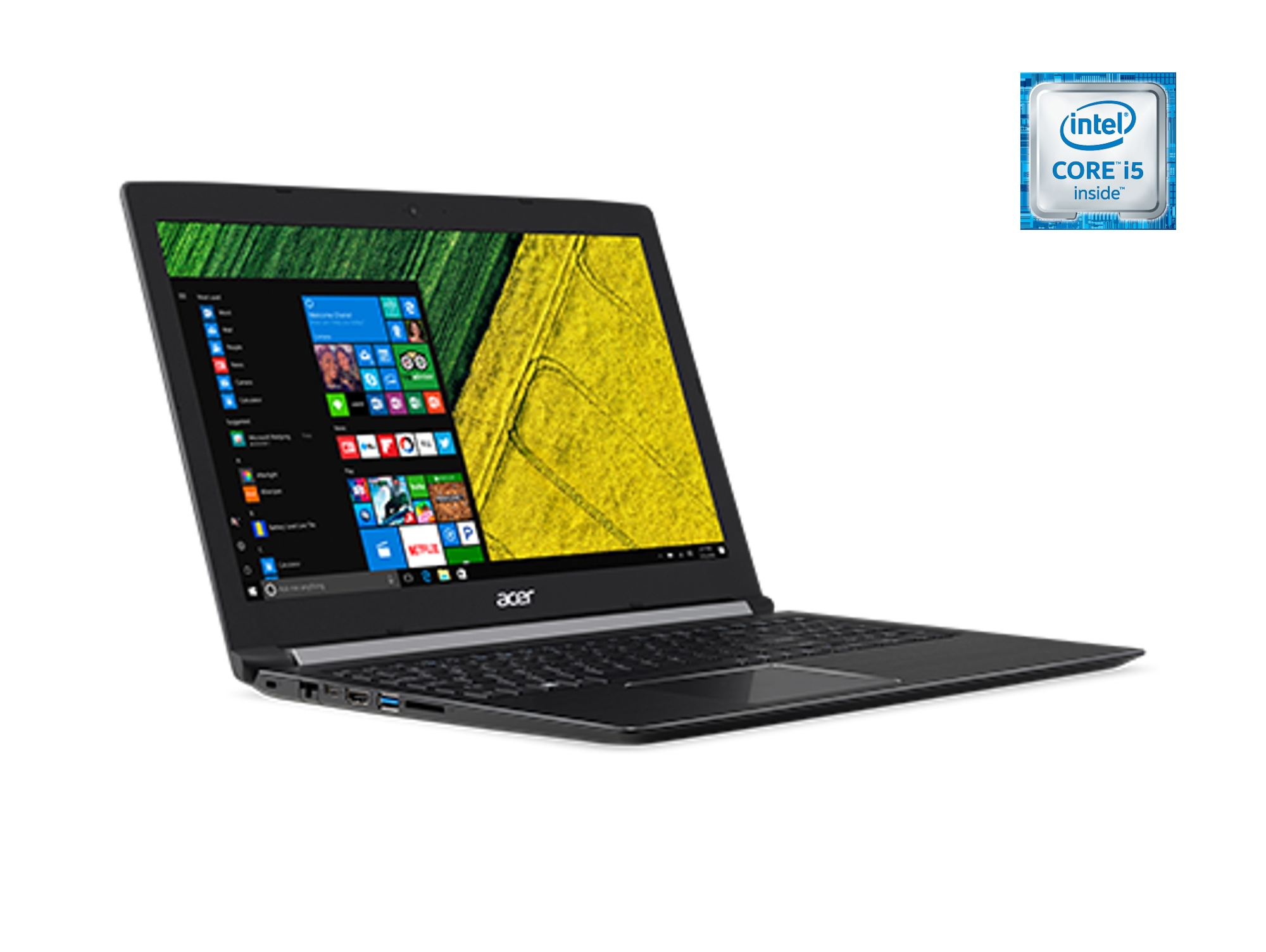 Portátil 17.3'' ACER A517-51-544M (i5 - RAM: 8 GB - Disco duro: 1 TB HDD)
