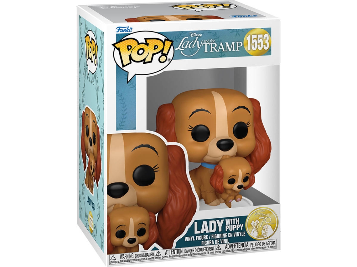 Figura FUNKO Pop! Disney: Latt - Lady with Puppy (Posible Chase)