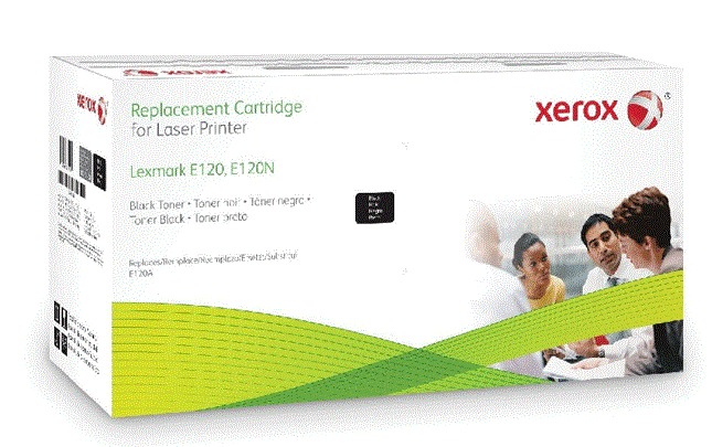 Tóner XEROX compatible con  Lexmark 12016SE, 12036SE para usar con Lexmark E120