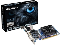Tarjeta Gráfica nVidia GIGABYTE GeForce GT 210 GV-N210D3-1GI REV6.0 1GB DDR3 (Caja Abierta)