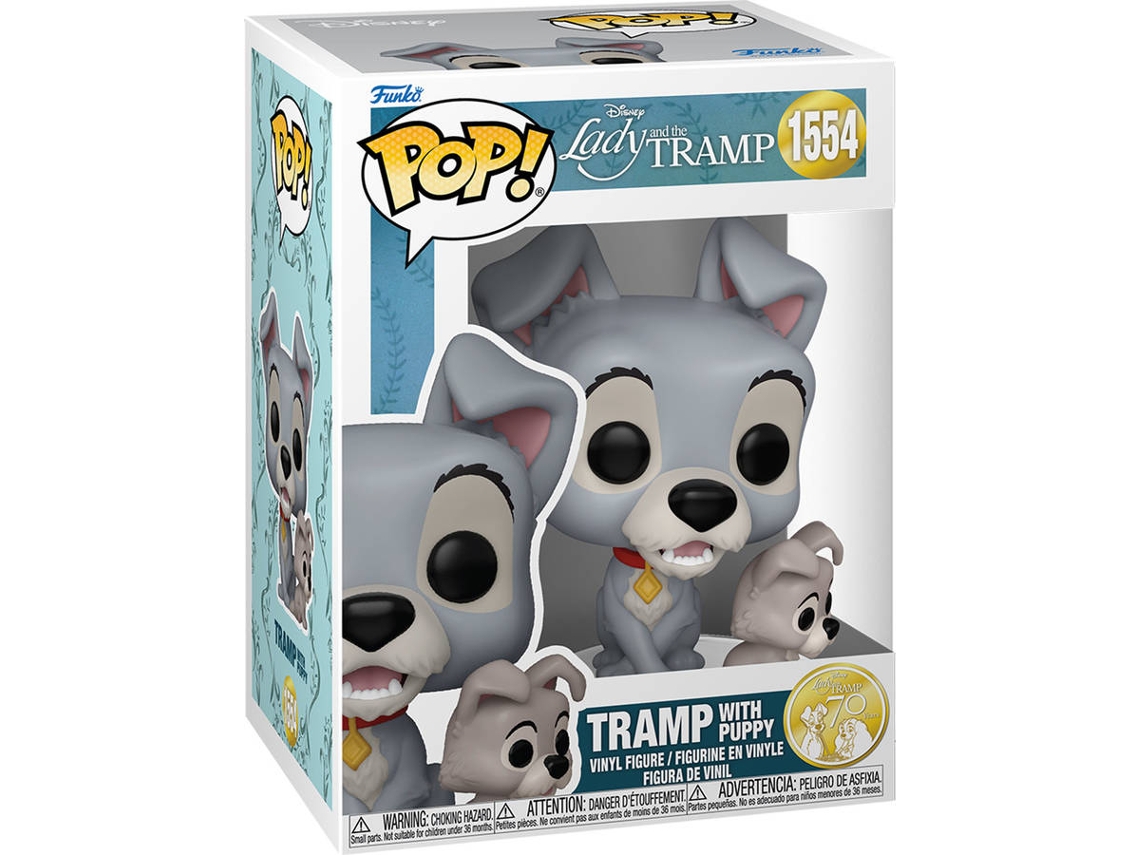 Figura FUNKO Pop! Disney: Latt - Tramp with Puppy (Posible Chase)