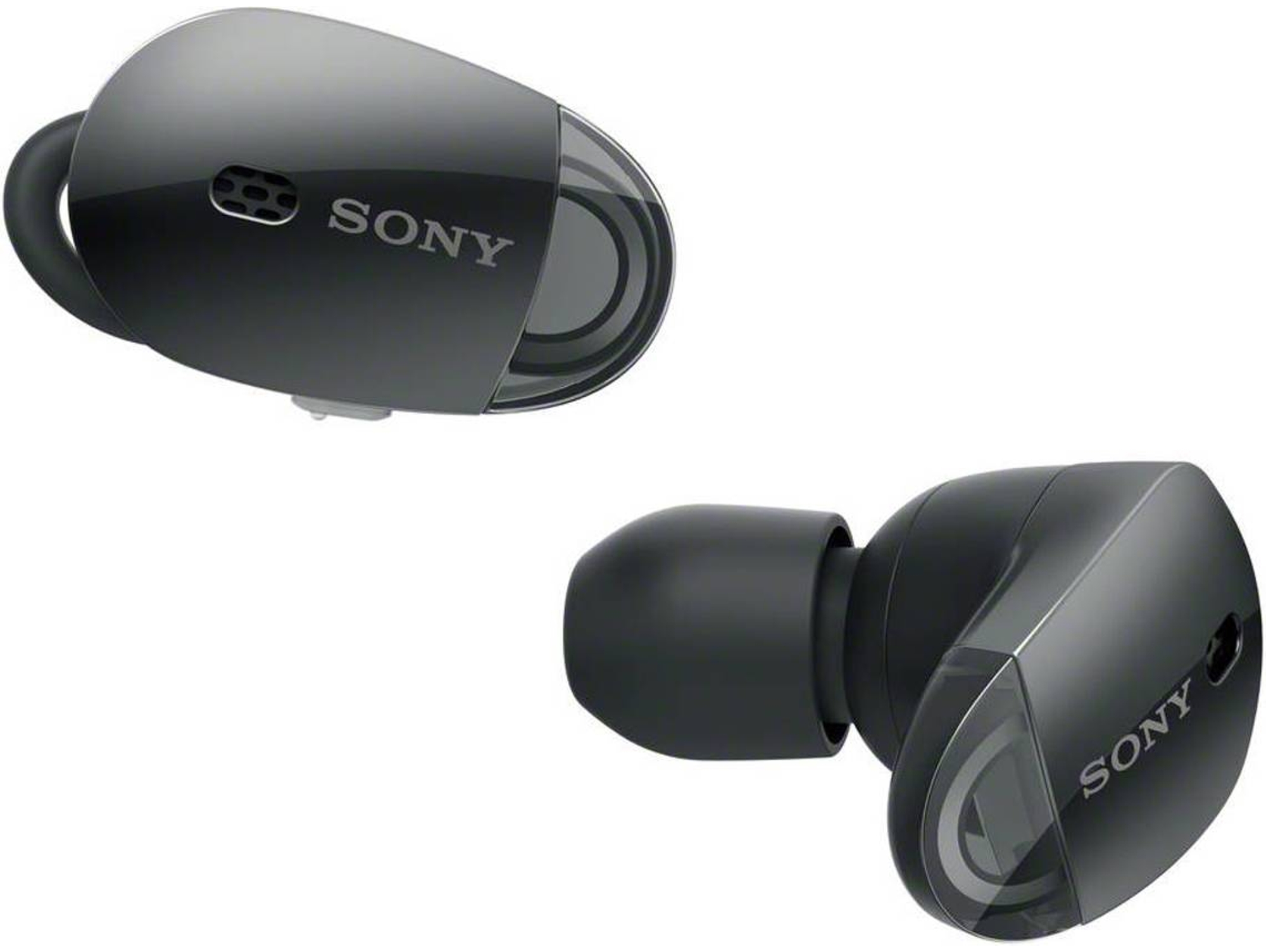 Auriculares Bluetooth True Wireless SONY Wf1000Xb (In Ear - Micrófono - Noise Canceling - Negro)