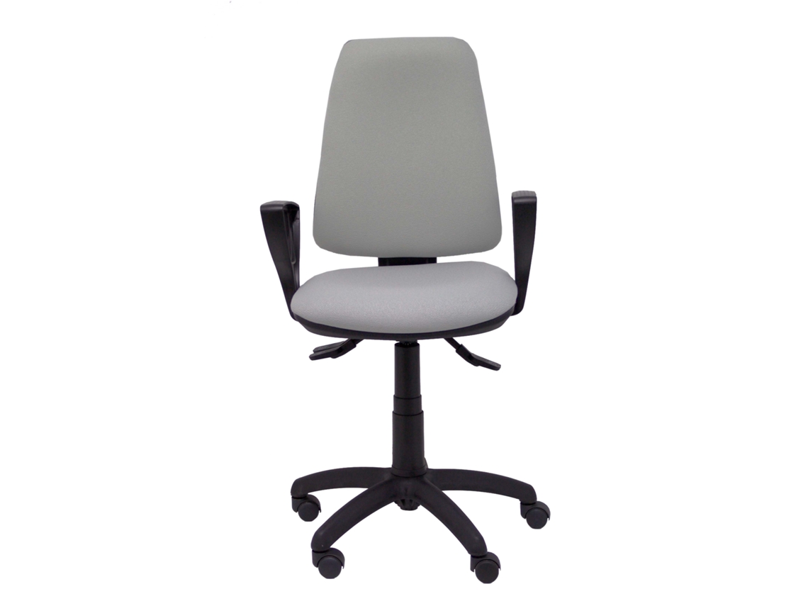 Silla de Escritorio Operativa PYC Elche S Gris BF (Brazos Fijos - Tejido)