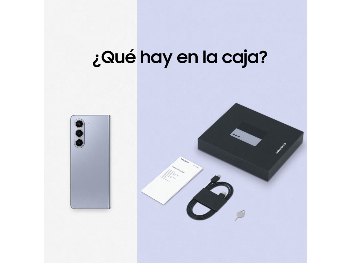 Smartphone SAMSUNG Galaxy Z Fold 5 (7.6'' - 12 GB - 256 GB - Azul